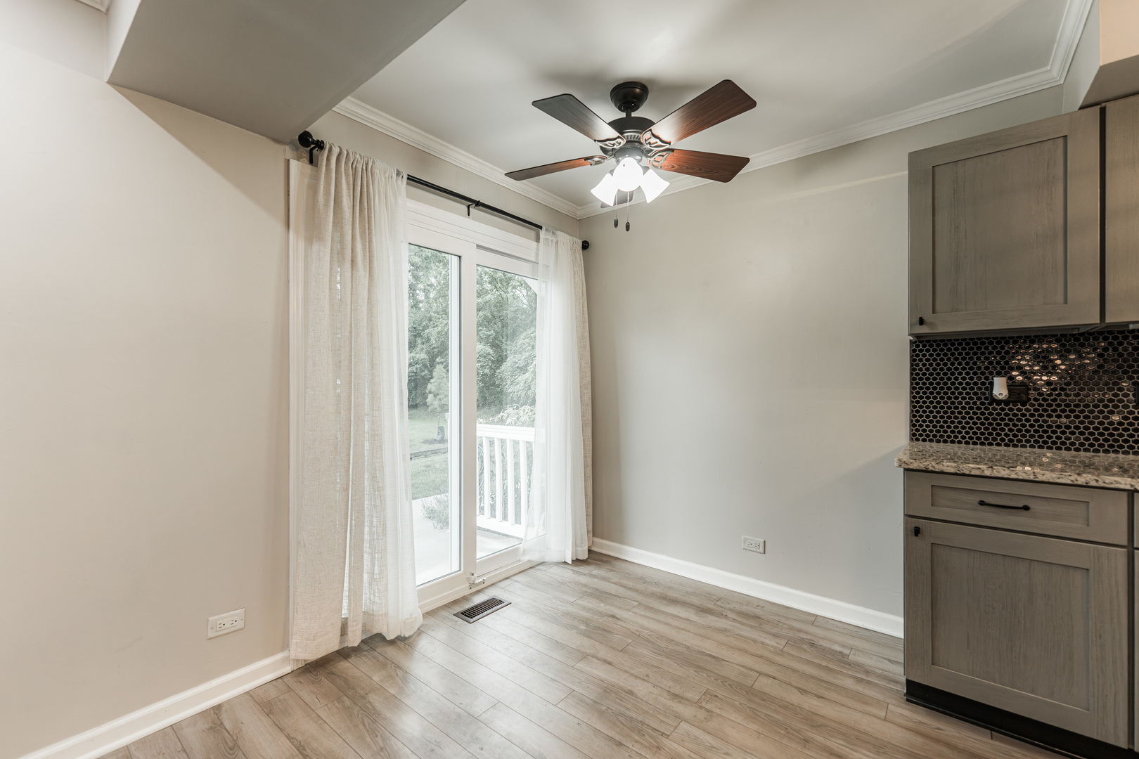 327 Georgetown Court, Unit B Bloomingdale, IL 60108 - Photo 10 of 25 a view of a kitchen from the hallway