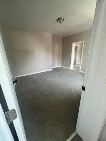 a view of empty room