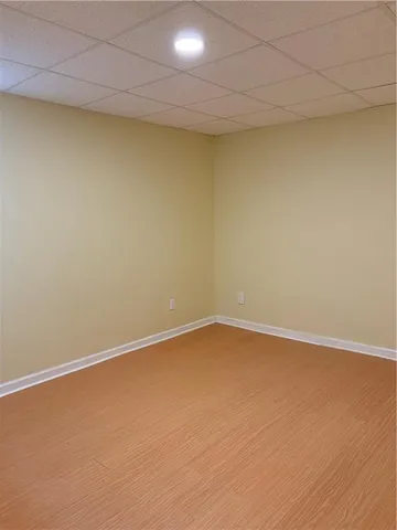 a view of empty room