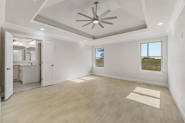 wooden floor in an empty room