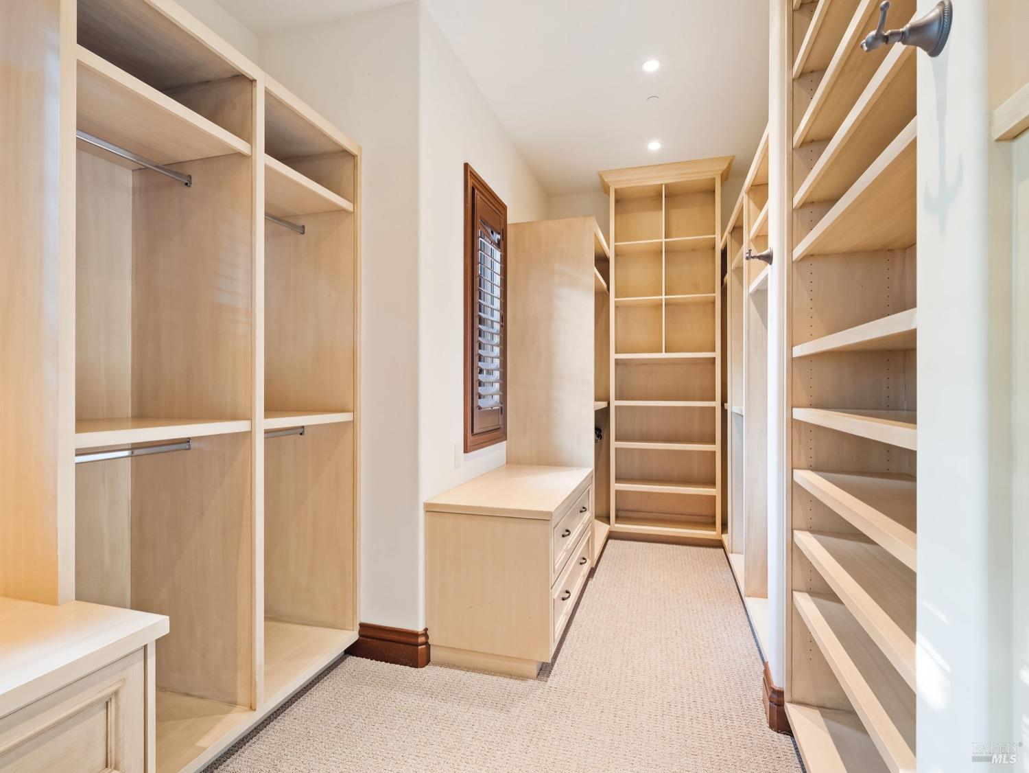 6444 Cottage Ridge Road Santa Rosa, CA 95403 - Photo 29 of 95 a view of walk in closet with empty racks