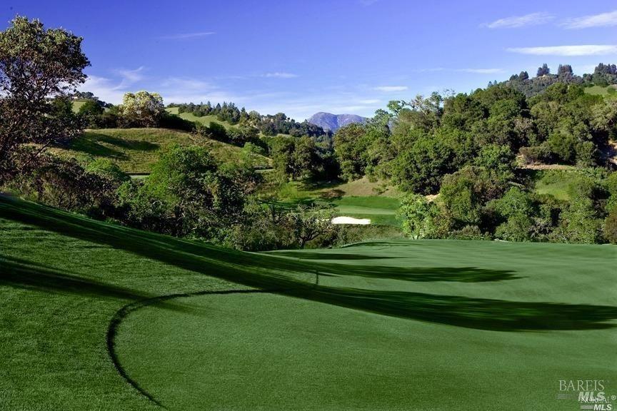 6444 Cottage Ridge Road Santa Rosa, CA 95403 - Photo 93 of 95 a view of a golf course with a garden