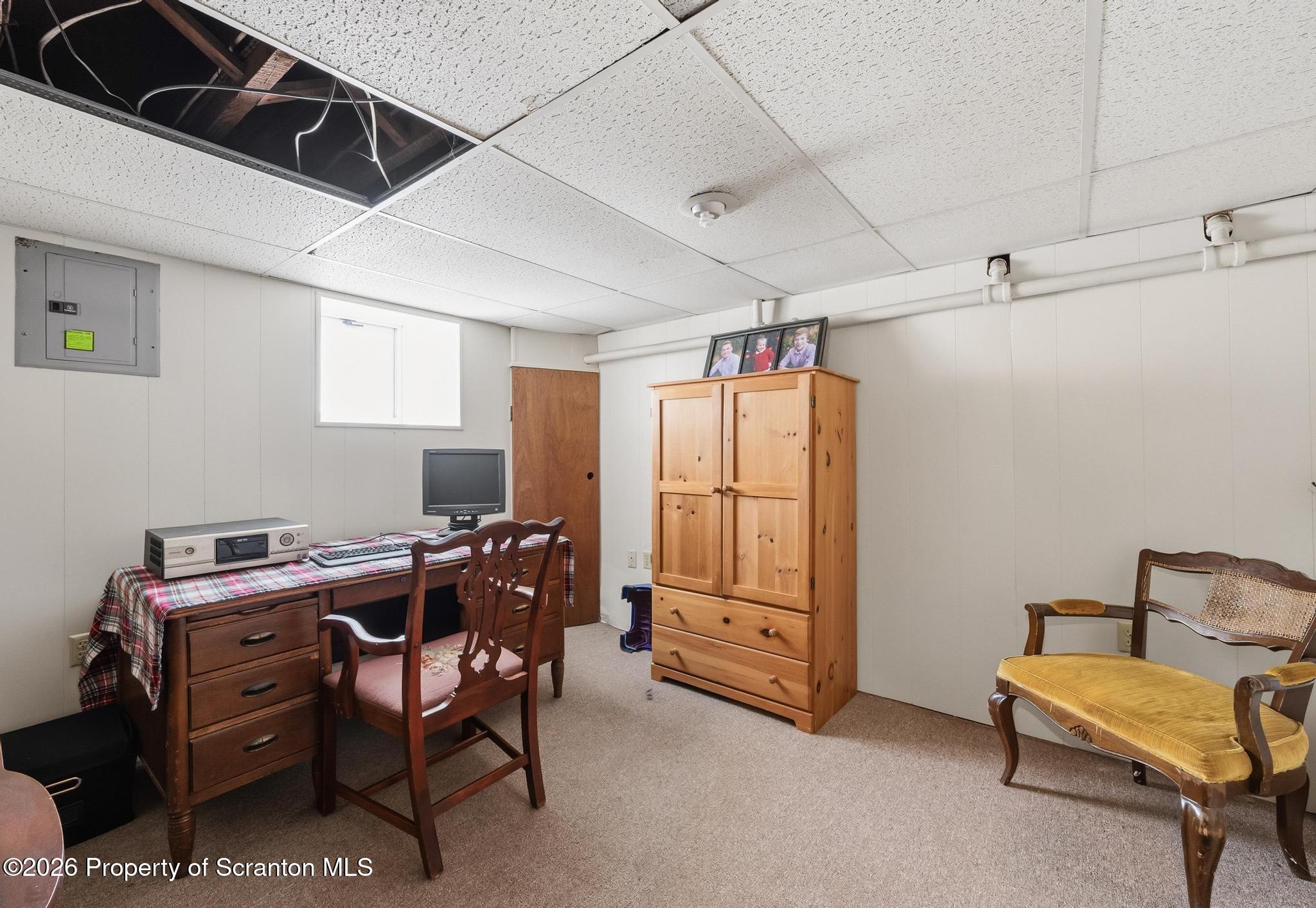 616 Myrtle Street Scranton, PA 18510 - Photo 45 of 65 a view of a workspace with furniture