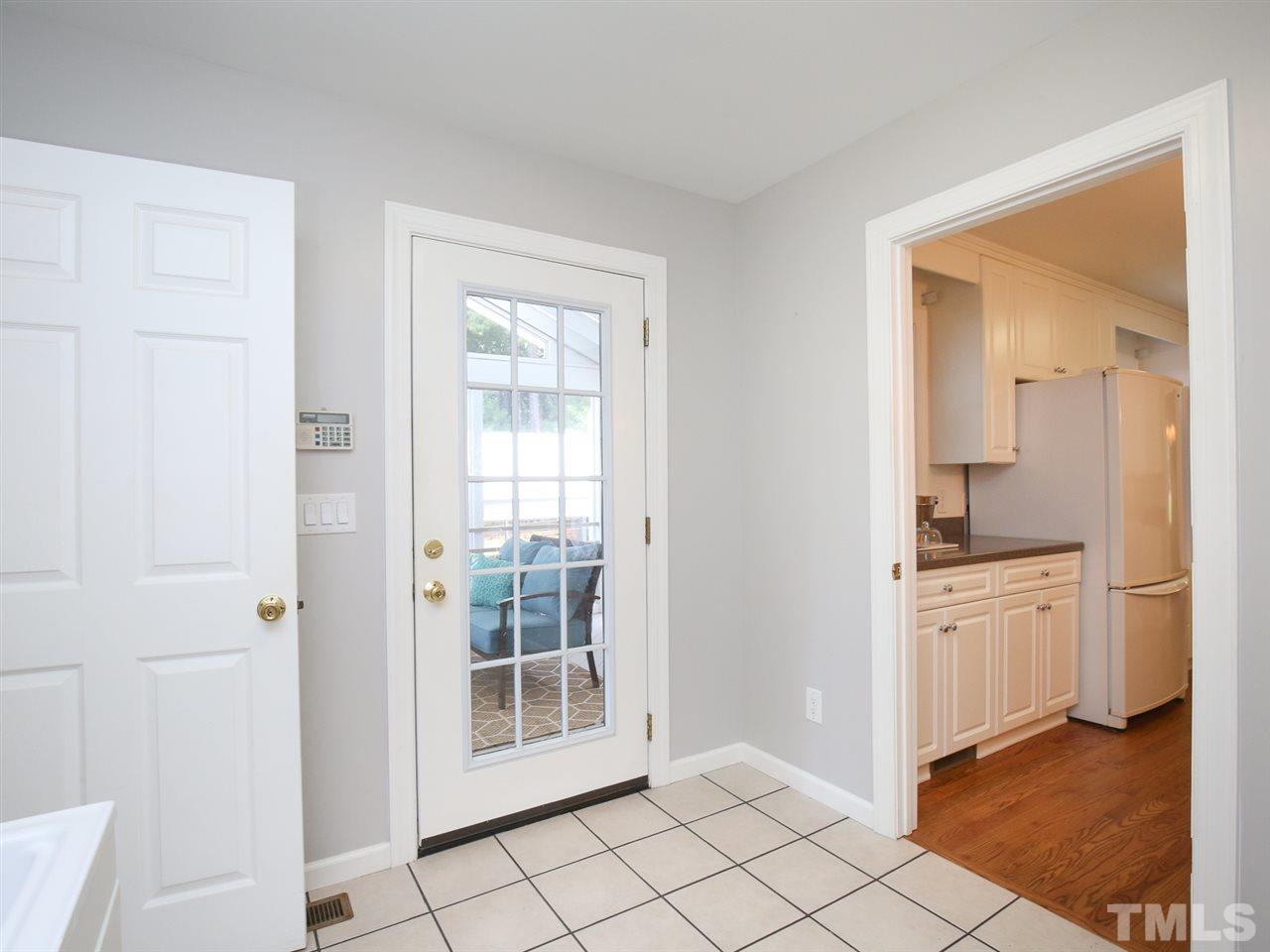 1829 Mt Vernon Church Road Raleigh, NC 27614 - Photo 15 of 30 a spacious bathroom with a granite countertop sink a mirror and a shower