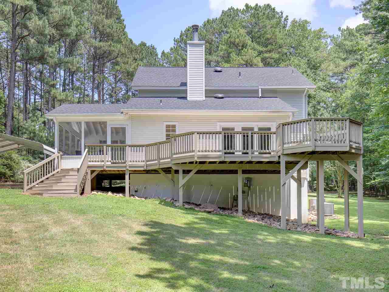 1829 Mt Vernon Church Road Raleigh, NC 27614 - Photo 27 of 30 an aerial view of a house with a yard