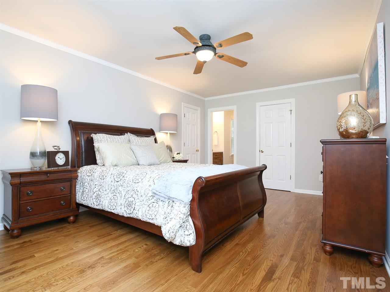1829 Mt Vernon Church Road Raleigh, NC 27614 - Photo 6 of 30 a bedroom with a bed and window