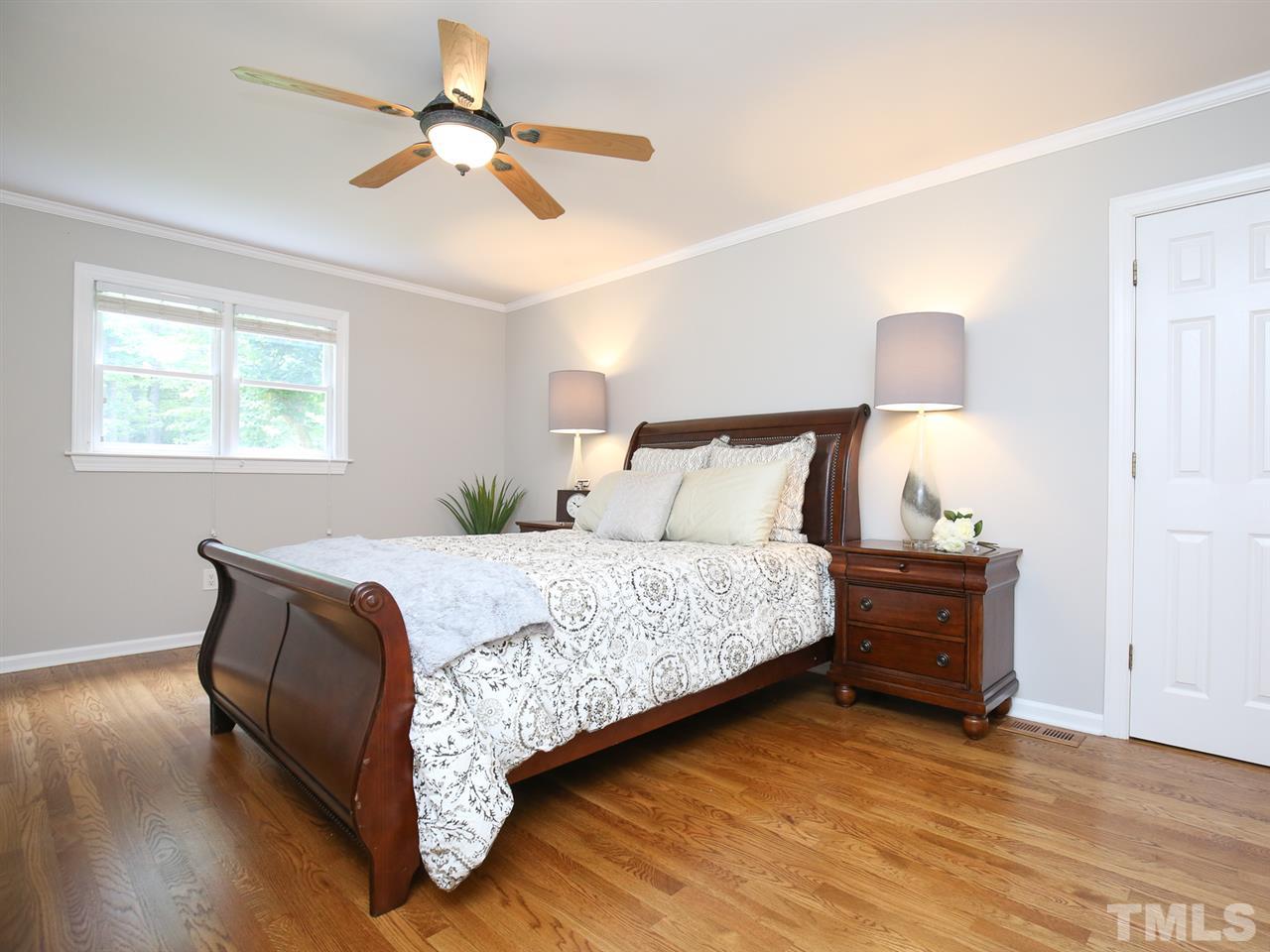 1829 Mt Vernon Church Road Raleigh, NC 27614 - Photo 7 of 30 a bedroom with bed and window
