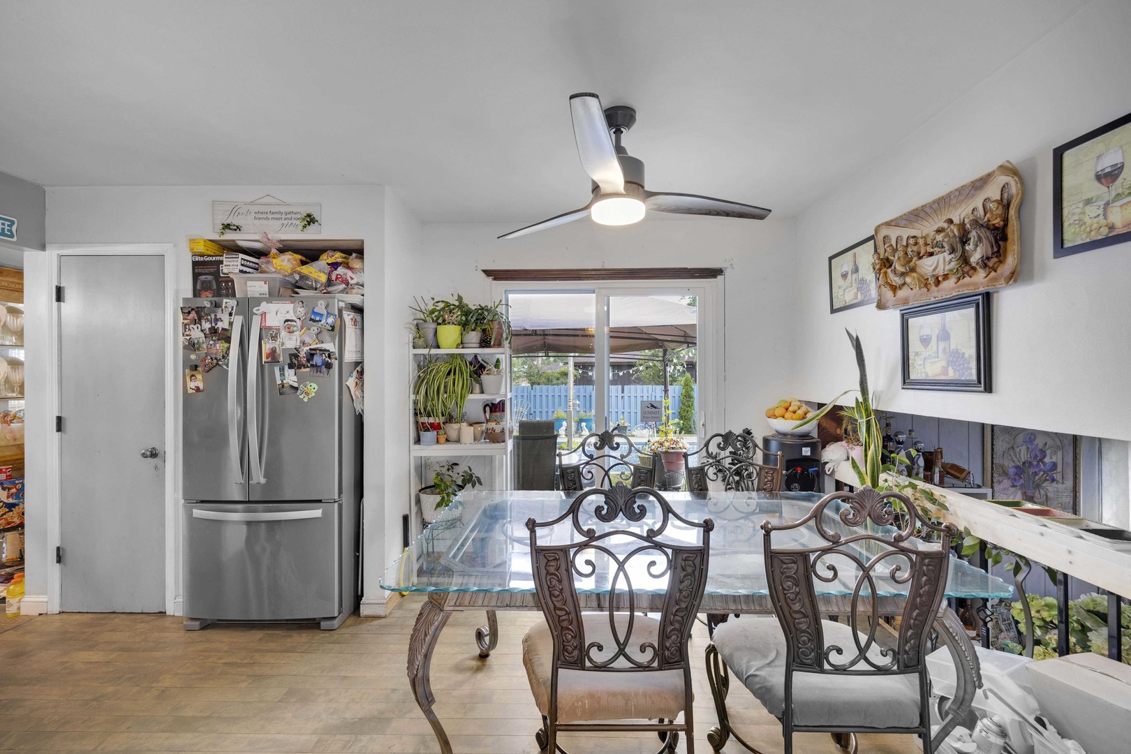 1943 182nd Street Lansing, IL 60438 - Photo 6 of 17 a view of a dining room with furniture window and outside view