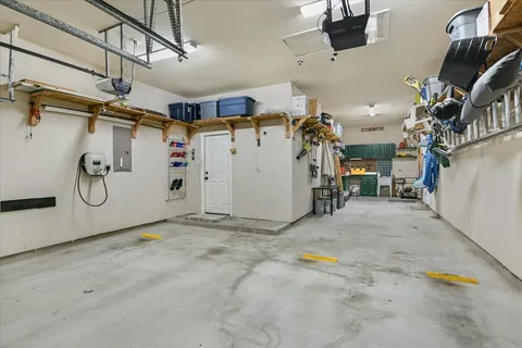 a view of storage and utility room