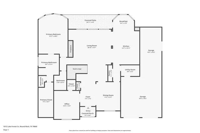 $749,000 | 1512 Lake Forest Cove, Round Rock, TX 78665