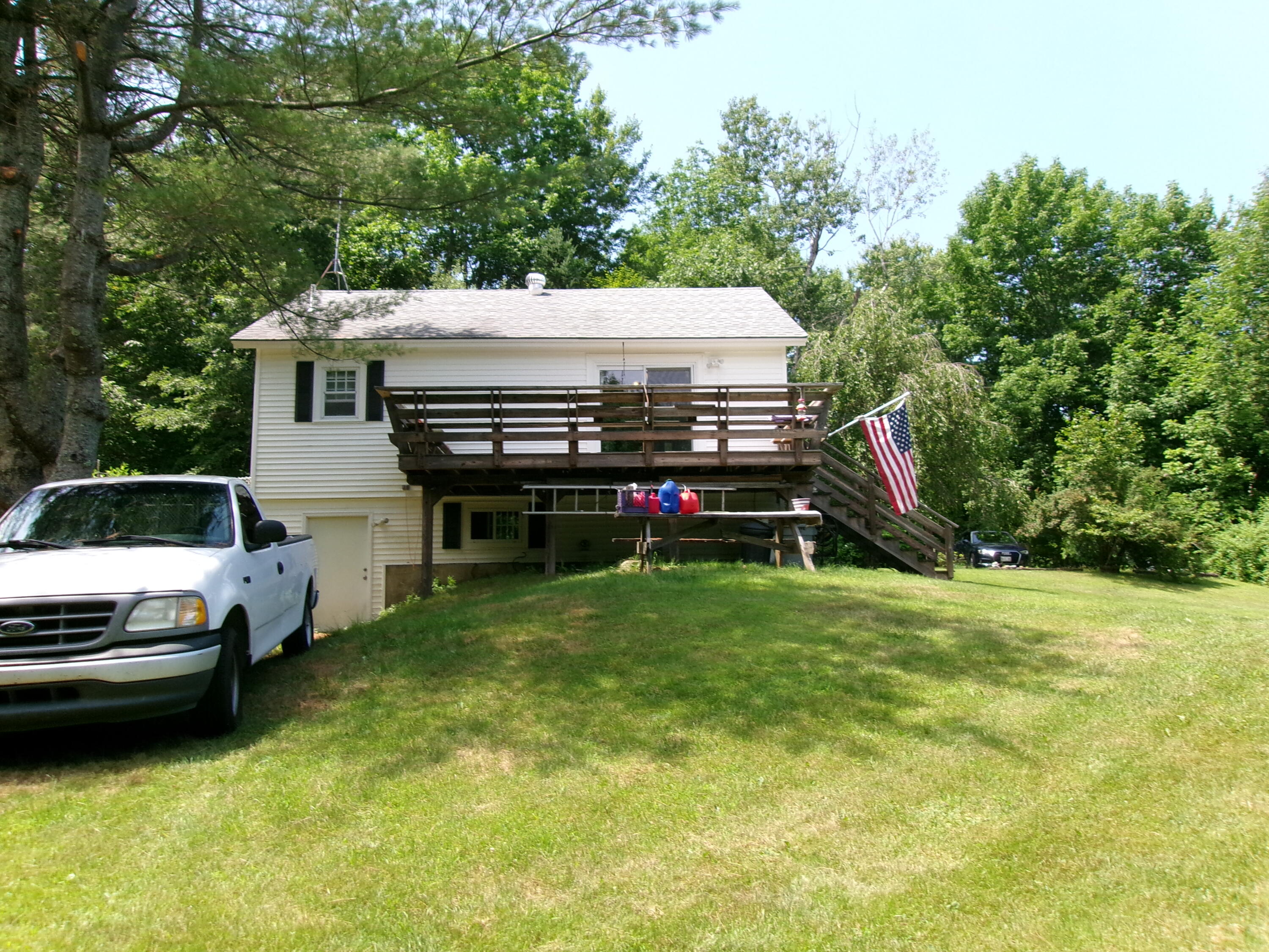 76 Gile Road Kents Hill, ME 04349 - Photo 29 of 34 Large Back deck