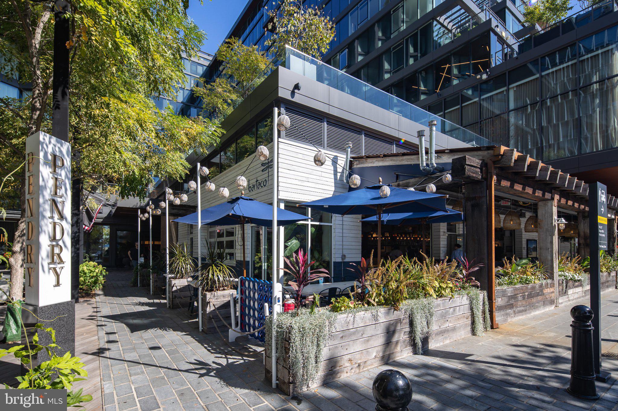 525 Southwest Water Street Southwest, Unit 404 Washington, DC 20024 - Photo 55 of 82 Charming outdoor dining oasis.