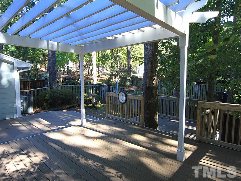 1530 Edgeside Court Raleigh, NC 27609 - Photo 17 of 20 a view of yard with green space