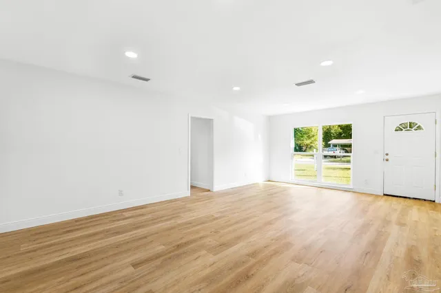 a view of empty room