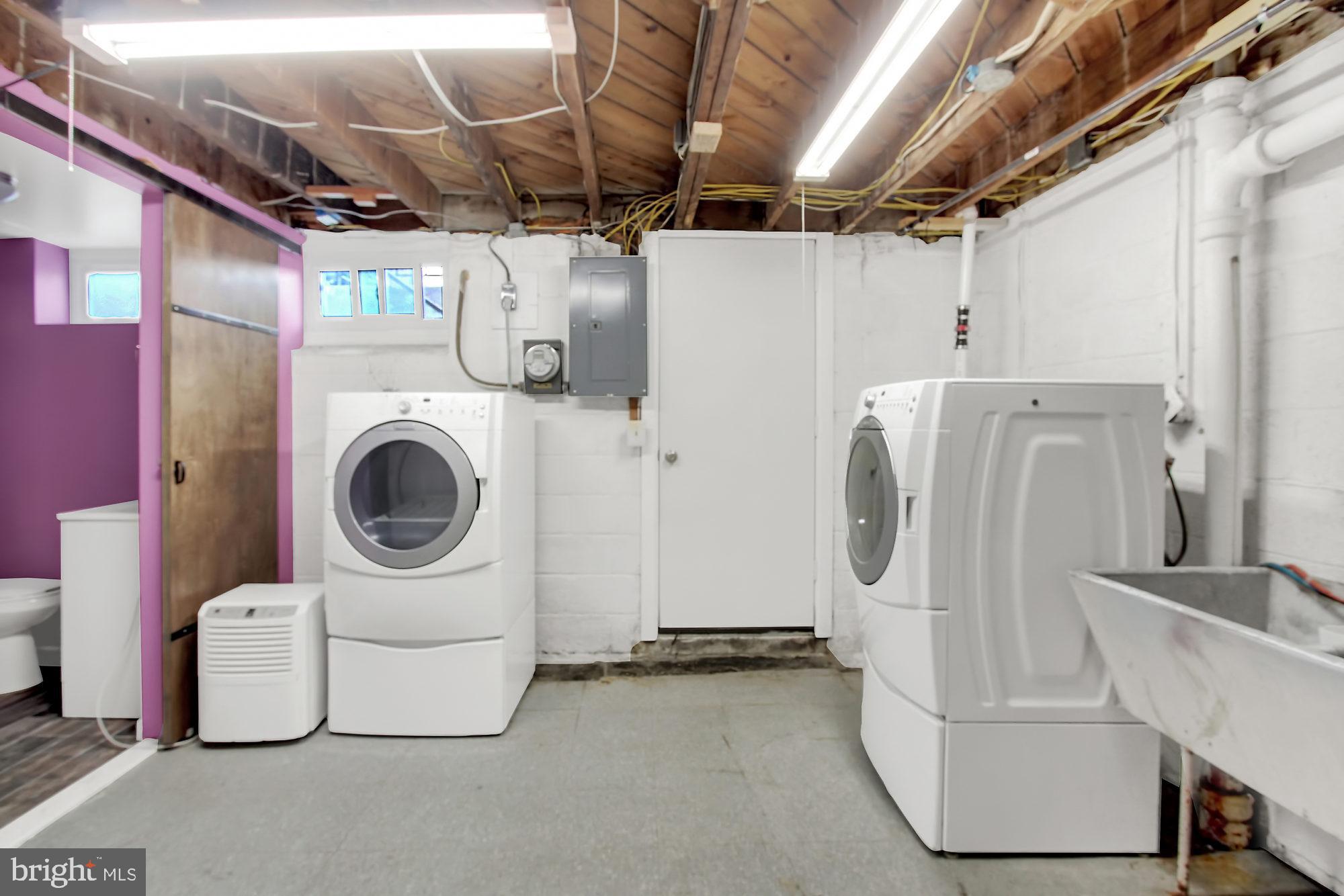 9724 Matzon Road Baltimore, MD 21220 - Photo 19 of 26 Large storage area with washer/dryer, full bath