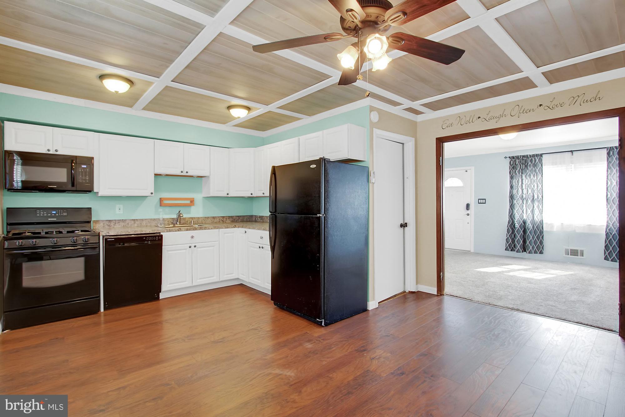 9724 Matzon Road Baltimore, MD 21220 - Photo 4 of 26 Updated kitchen, gorgeous ceiling!