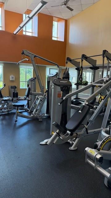 7350 Southwest 89th Street, Unit 1102S Miami, FL 33156 - Photo 20 of 30 a view of a room with gym equipment