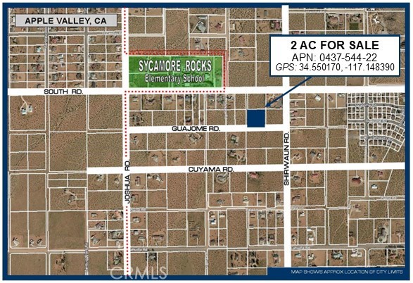 2-ac Guajome Road Apple Valley, CA 92307 - Photo 1 of 1 a view of a building