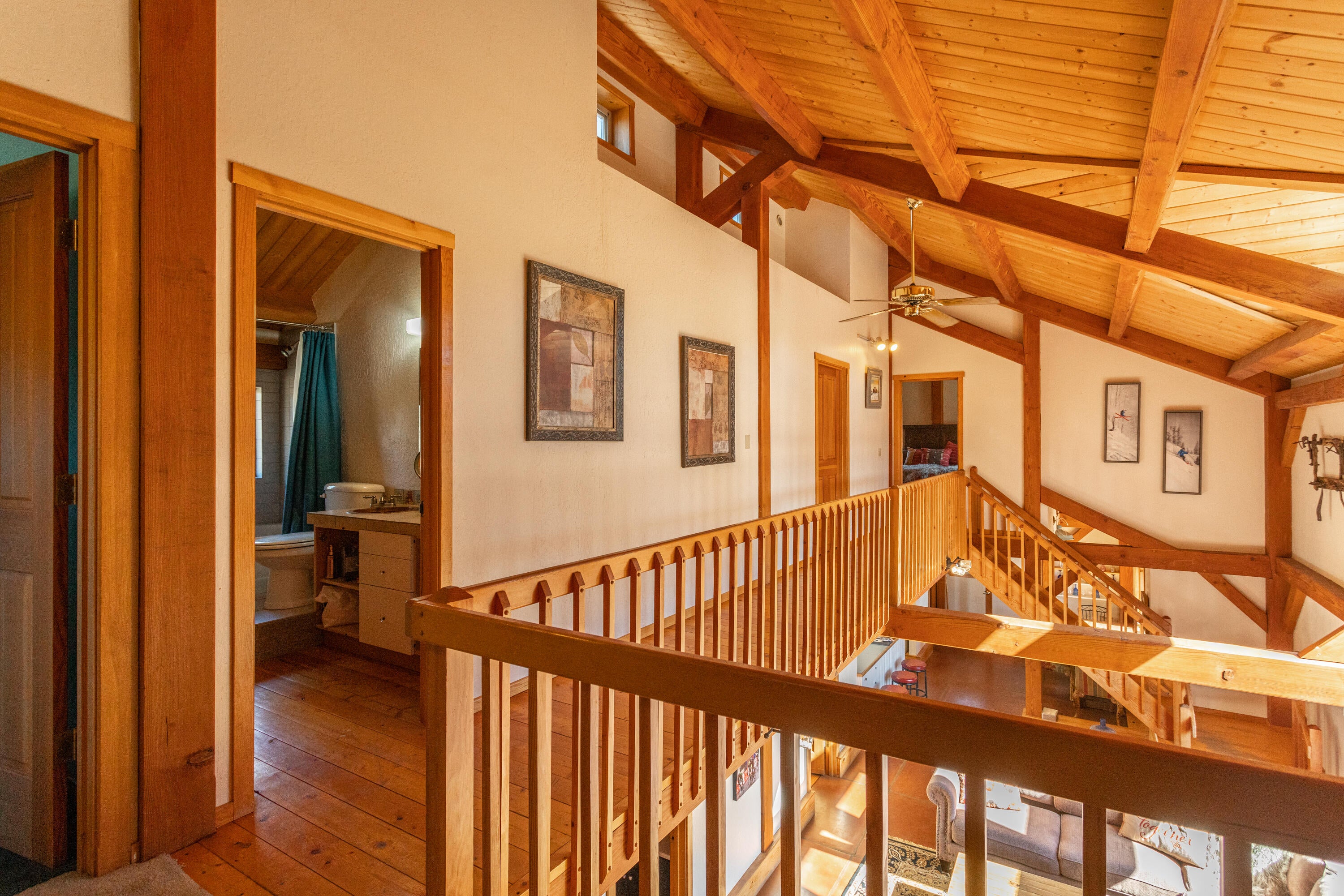 64385 Crosswinds Road Bend, OR 97703 - Photo 18 of 26 Loft overlooks the living room