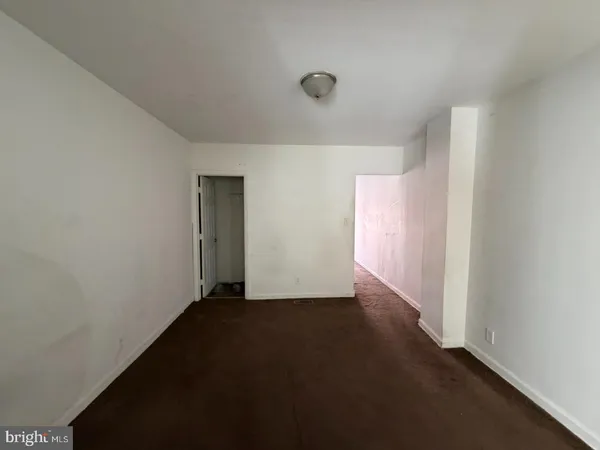 a view of empty room