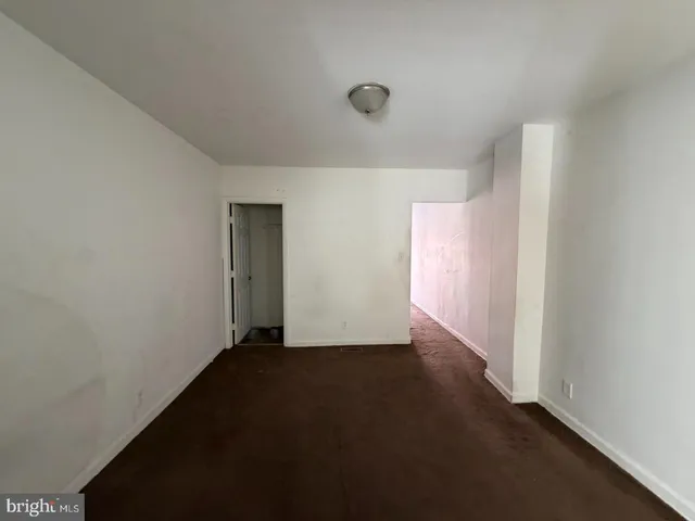 a view of empty room