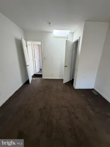 a view of empty room