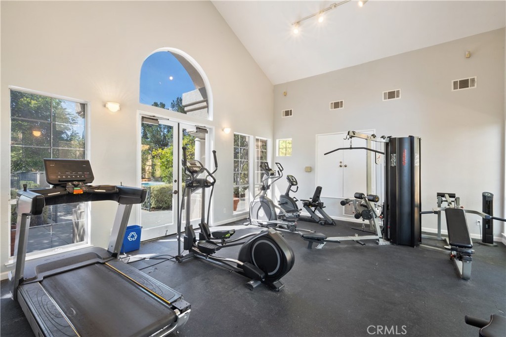 1517 Ismail Place Placentia, CA 92870 - Photo 25 of 28 a view of a room with gym equipment