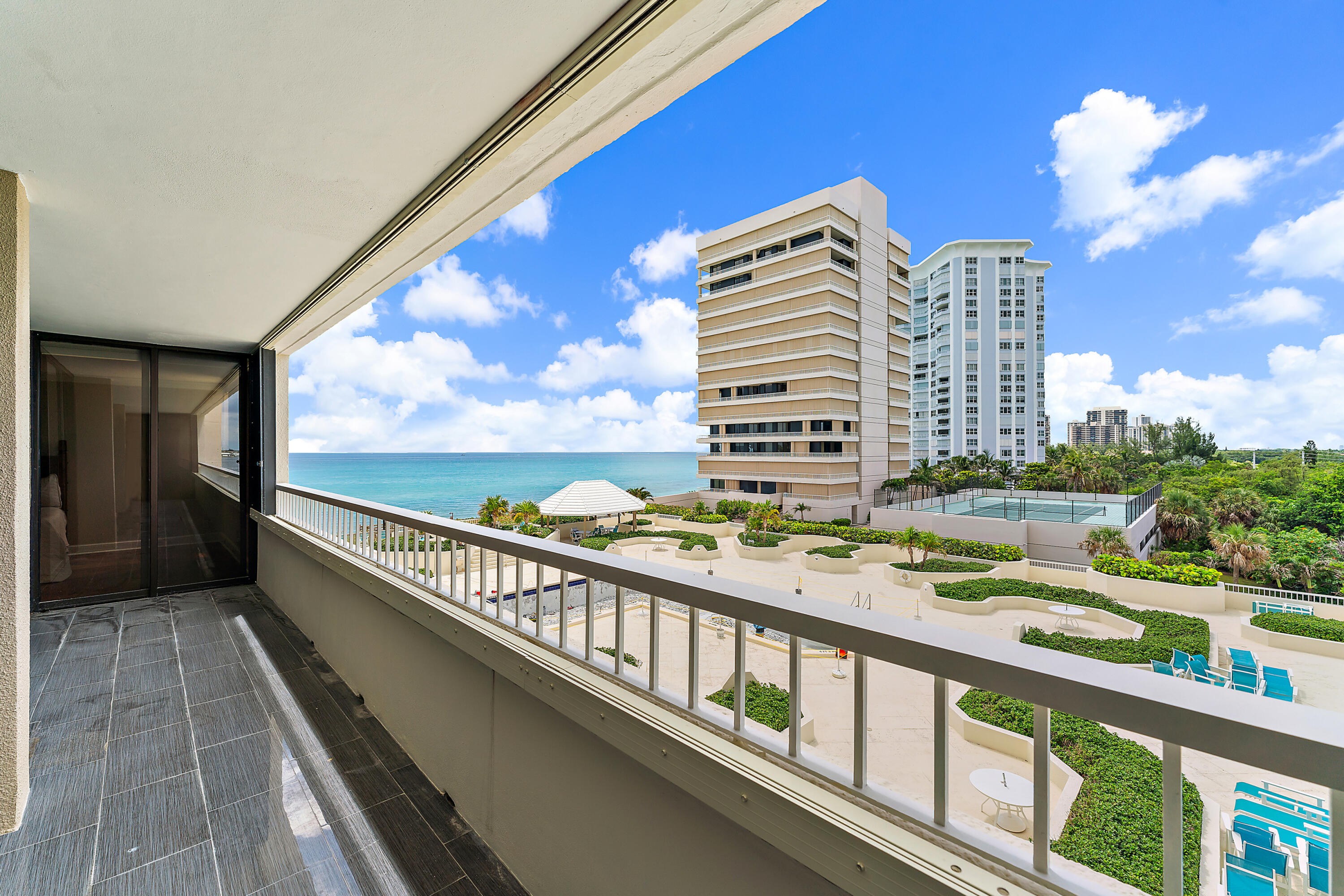 5280 North Ocean Drive, Unit 2F Singer Island, FL 33404 - Photo 20 of 92 Balcony Pool and Ocean Views