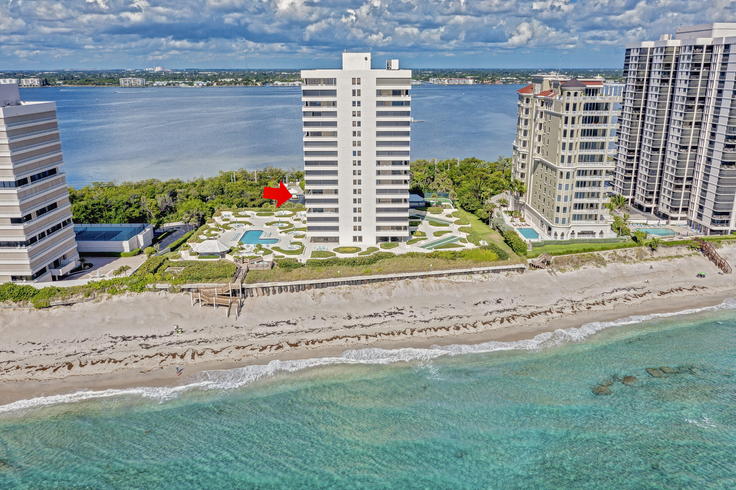 5280 North Ocean Drive, Unit 2F Singer Island, FL 33404 - Photo 42 of 92 Aerial