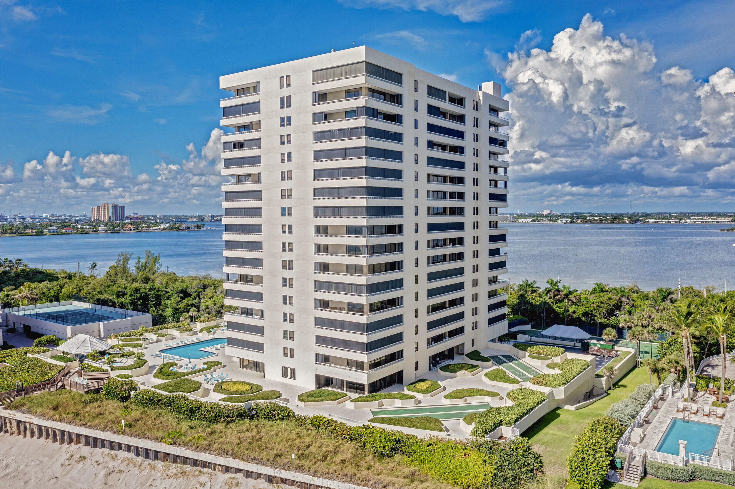 5280 North Ocean Drive, Unit 2F Singer Island, FL 33404 - Photo 85 of 92 a view of a multi story building