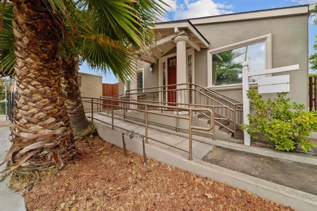 a view of a house with a window