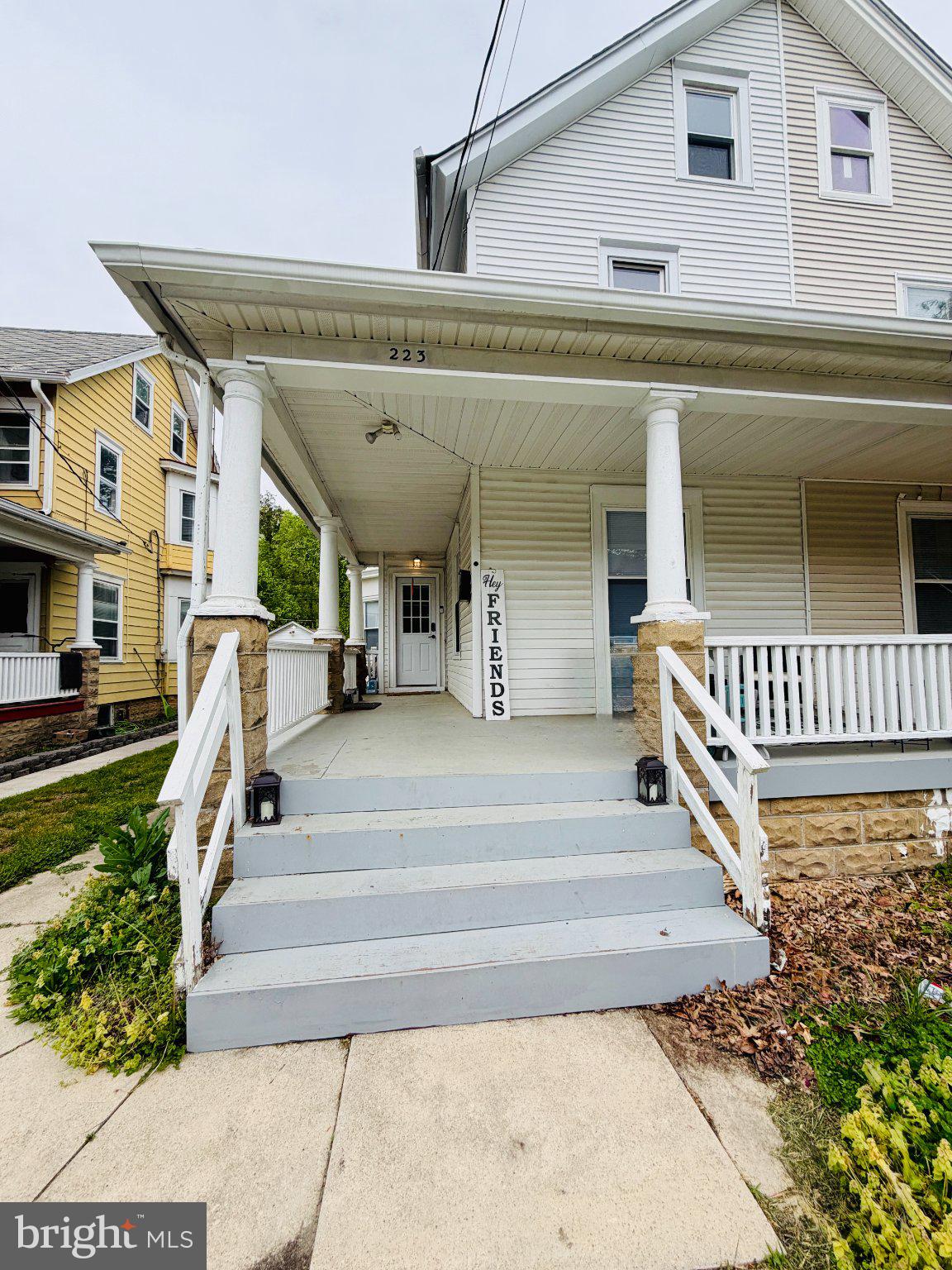 223 Johnson Street Salem, NJ 08079 - Photo 2 of 3 Charming porch welcomes you home.
