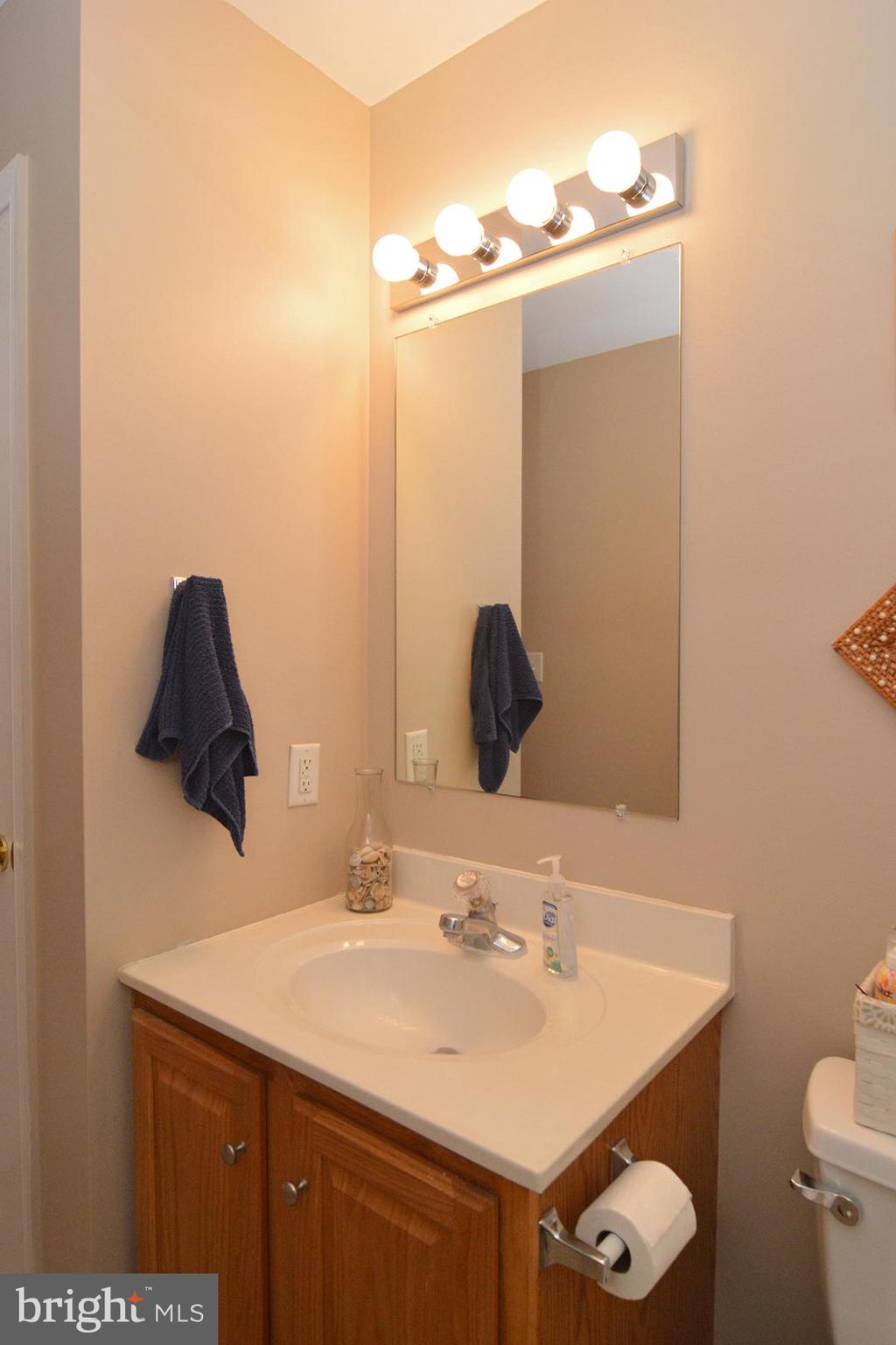 705 Caramist Circle Sinking Spring, PA 19608 - Photo 29 of 54 a bathroom with a sink vanity and a mirror