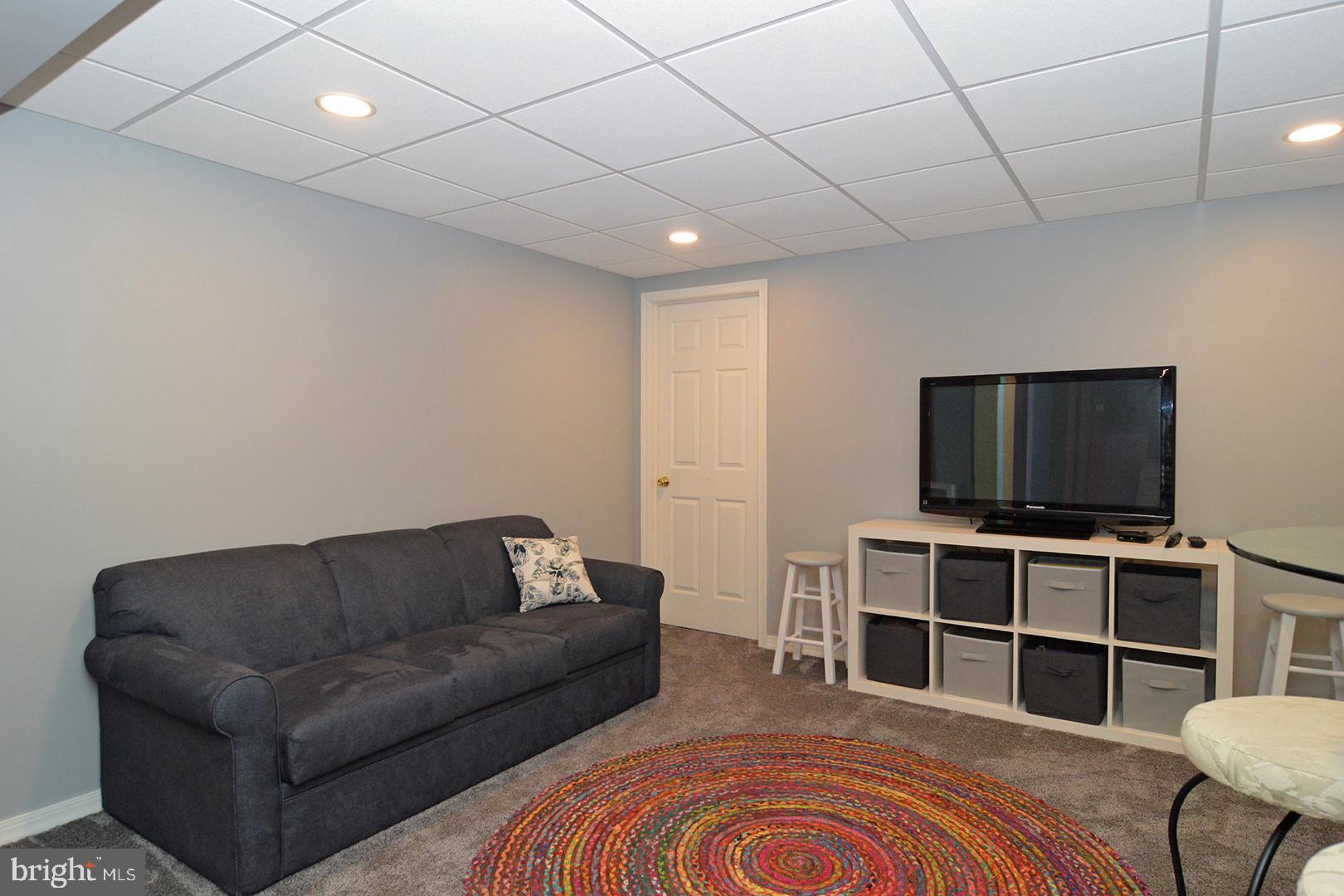 705 Caramist Circle Sinking Spring, PA 19608 - Photo 45 of 54 a living room with furniture and a flat screen tv
