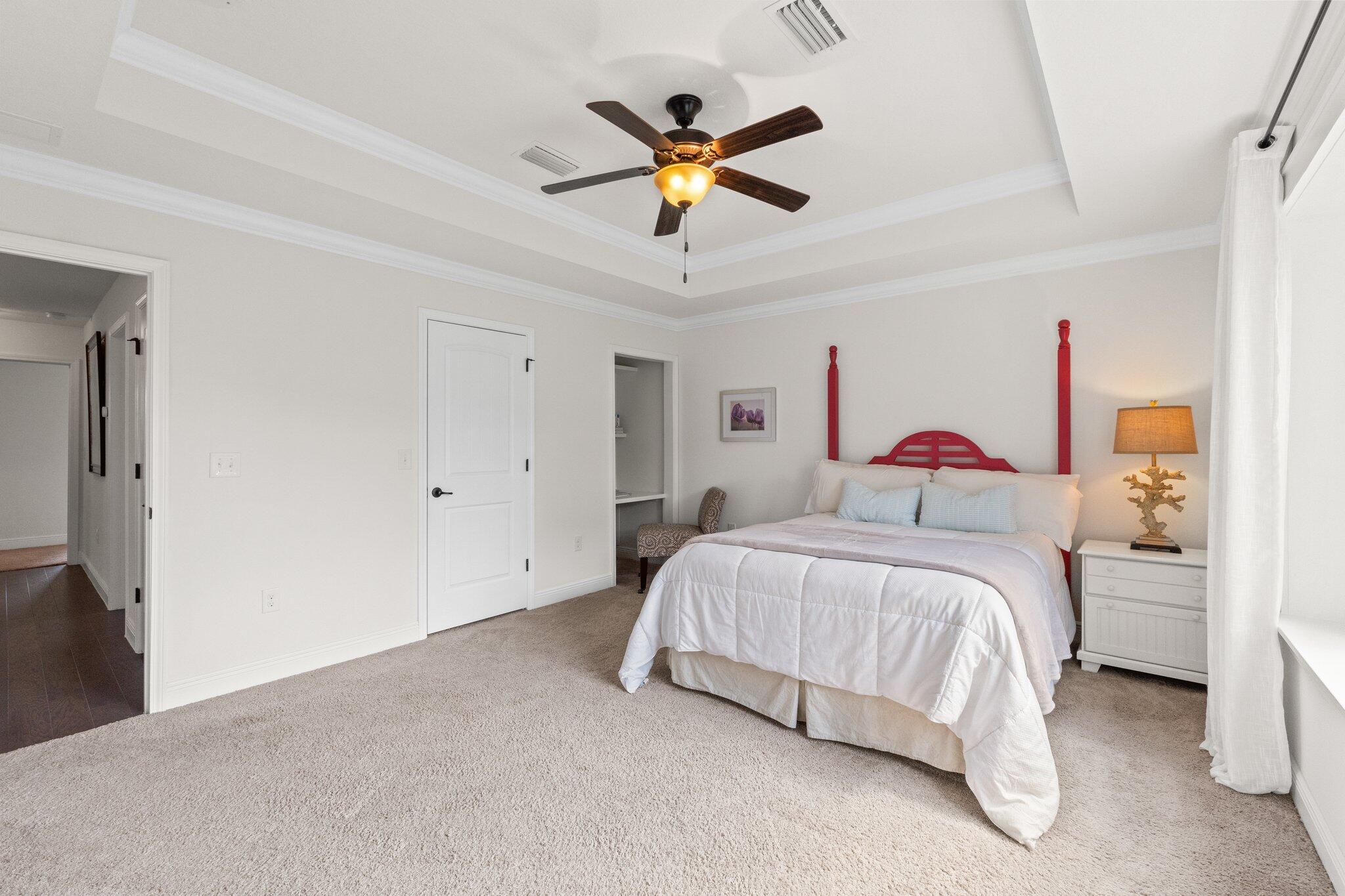 96 Sandpine Loop Inlet Beach, FL 32461 - Photo 22 of 38 a bedroom with a bed and window