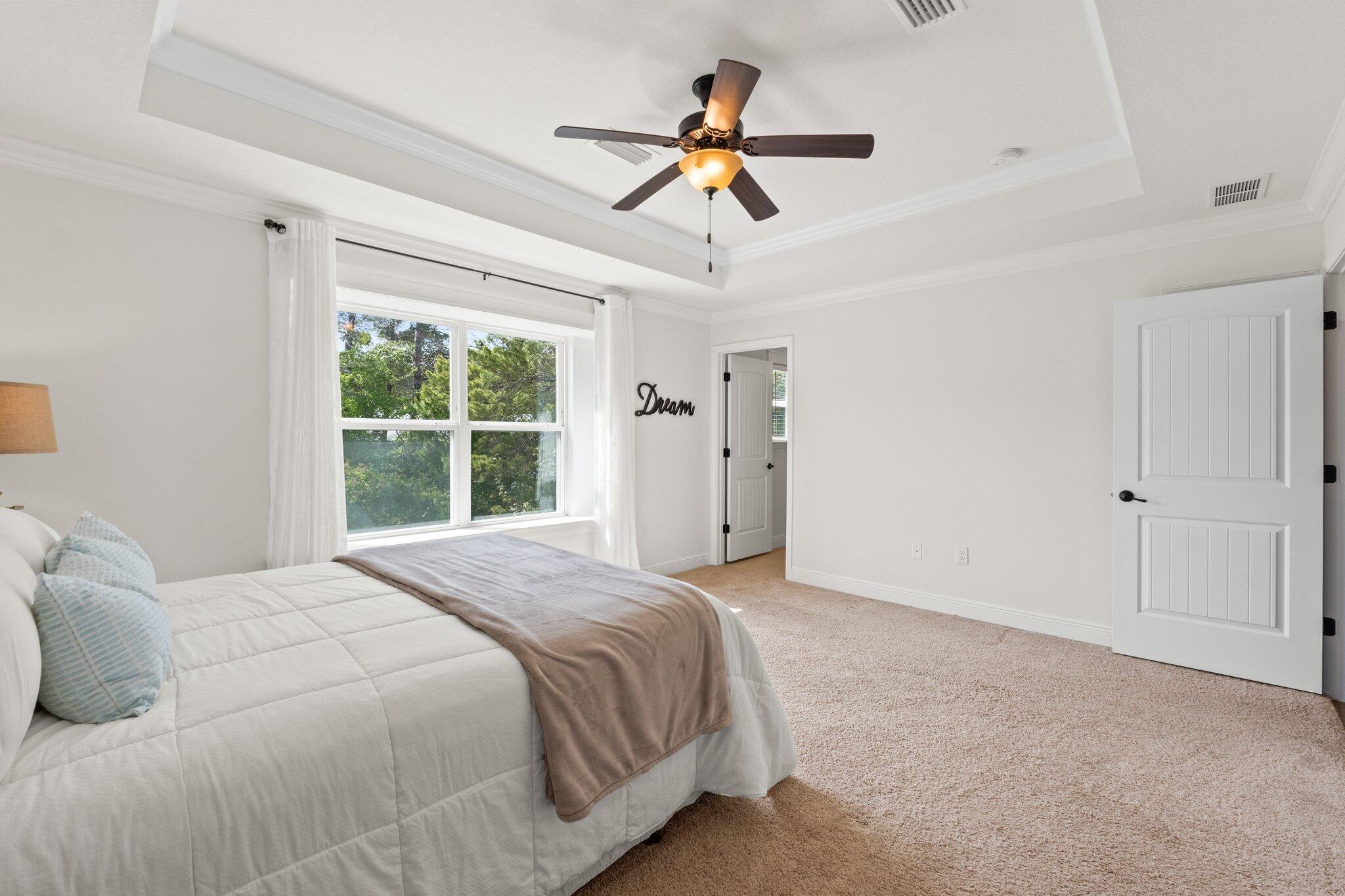 96 Sandpine Loop Inlet Beach, FL 32461 - Photo 24 of 38 a bedroom with a bed and window