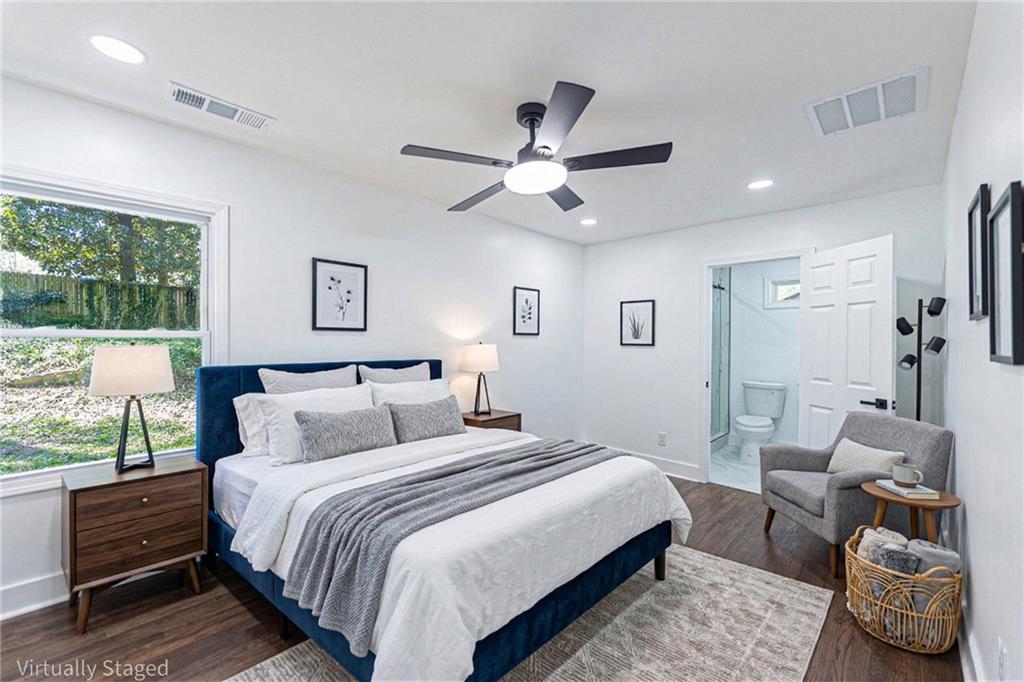 3013 Catalina Drive Decatur, GA 30032 - Photo 24 of 48 a bedroom with a bed and a window