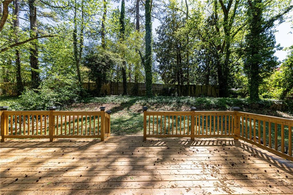3013 Catalina Drive Decatur, GA 30032 - Photo 40 of 48 a view of a bench with wooden fence