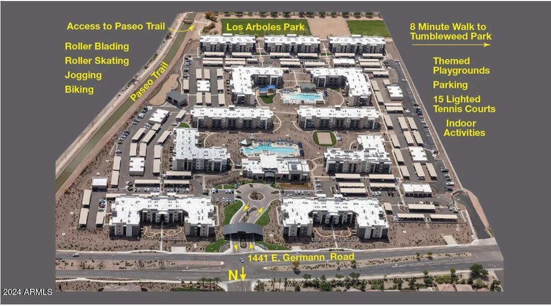 1441 East Germann Road, Unit 3 Chandler, AZ 85286 - Photo 20 of 21 a view of a tall building