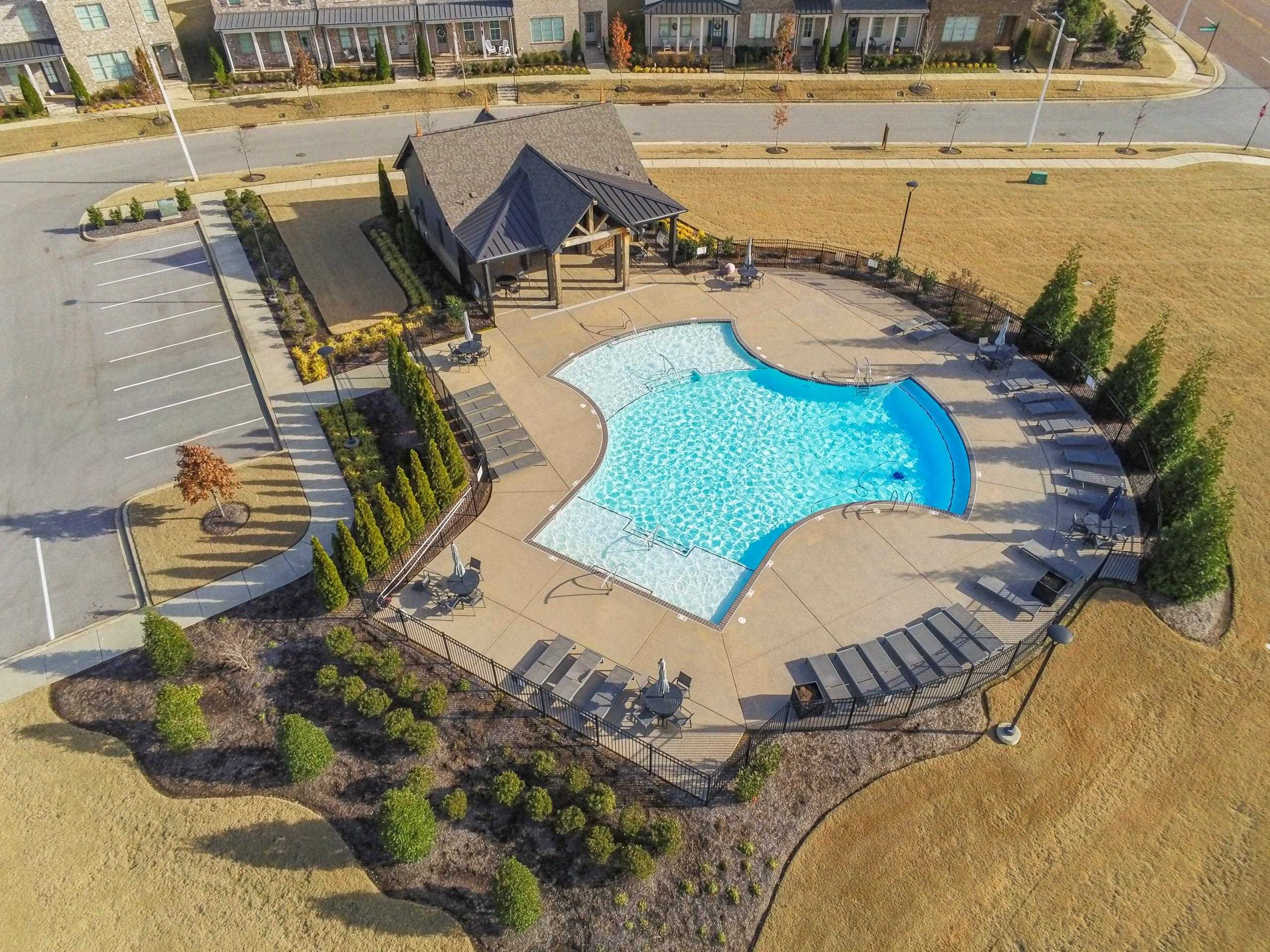 897 Ufton Alley Collierville, TN 38017 - Photo 4 of 32 a view of a swimming pool with a patio