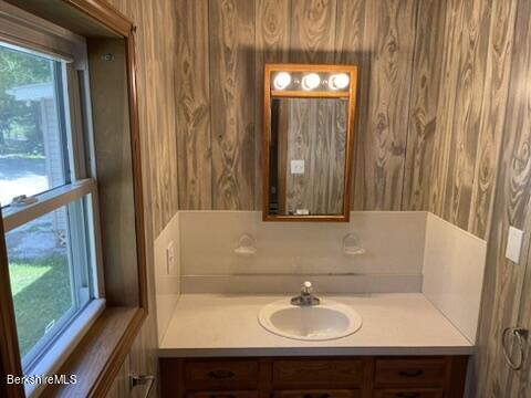 604 Loop Road Savoy, MA 01256 - Photo 13 of 23 a bathroom with a sink and a mirror