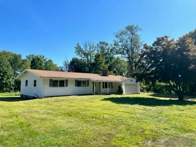 a view of house with a swimming pool