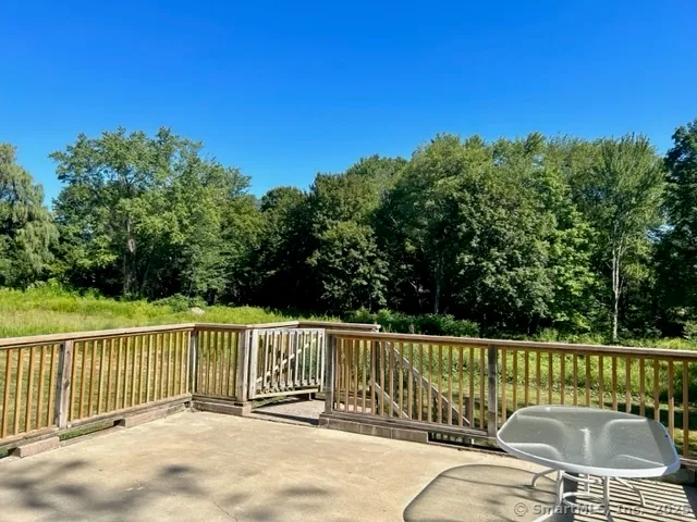 a view of a roof deck