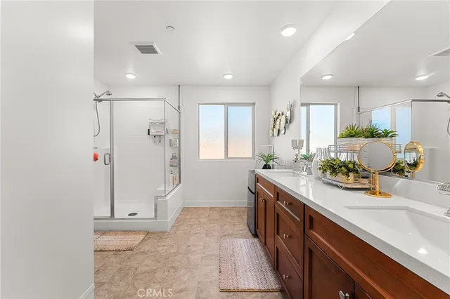 a room with storage and utility