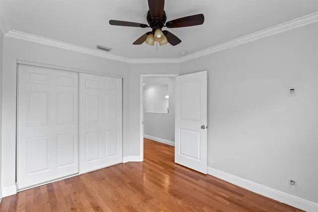 wooden floor in an empty room