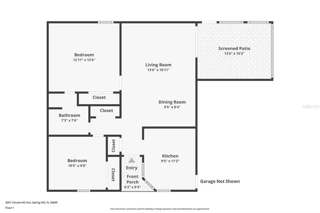 $245,000 | 3051 Cloudcroft Avenue, Spring Hill, FL 34609