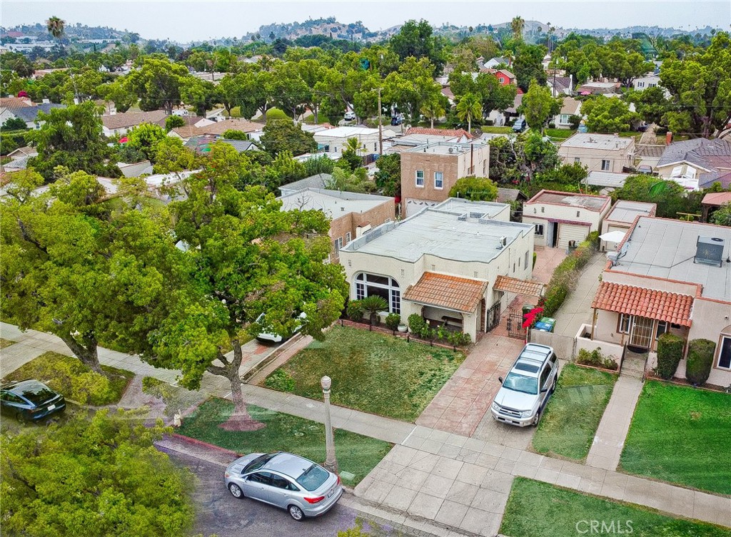 701 Westminster Avenue Alhambra, CA 91803 - Photo 26 of 35 an aerial view of a houses with yard