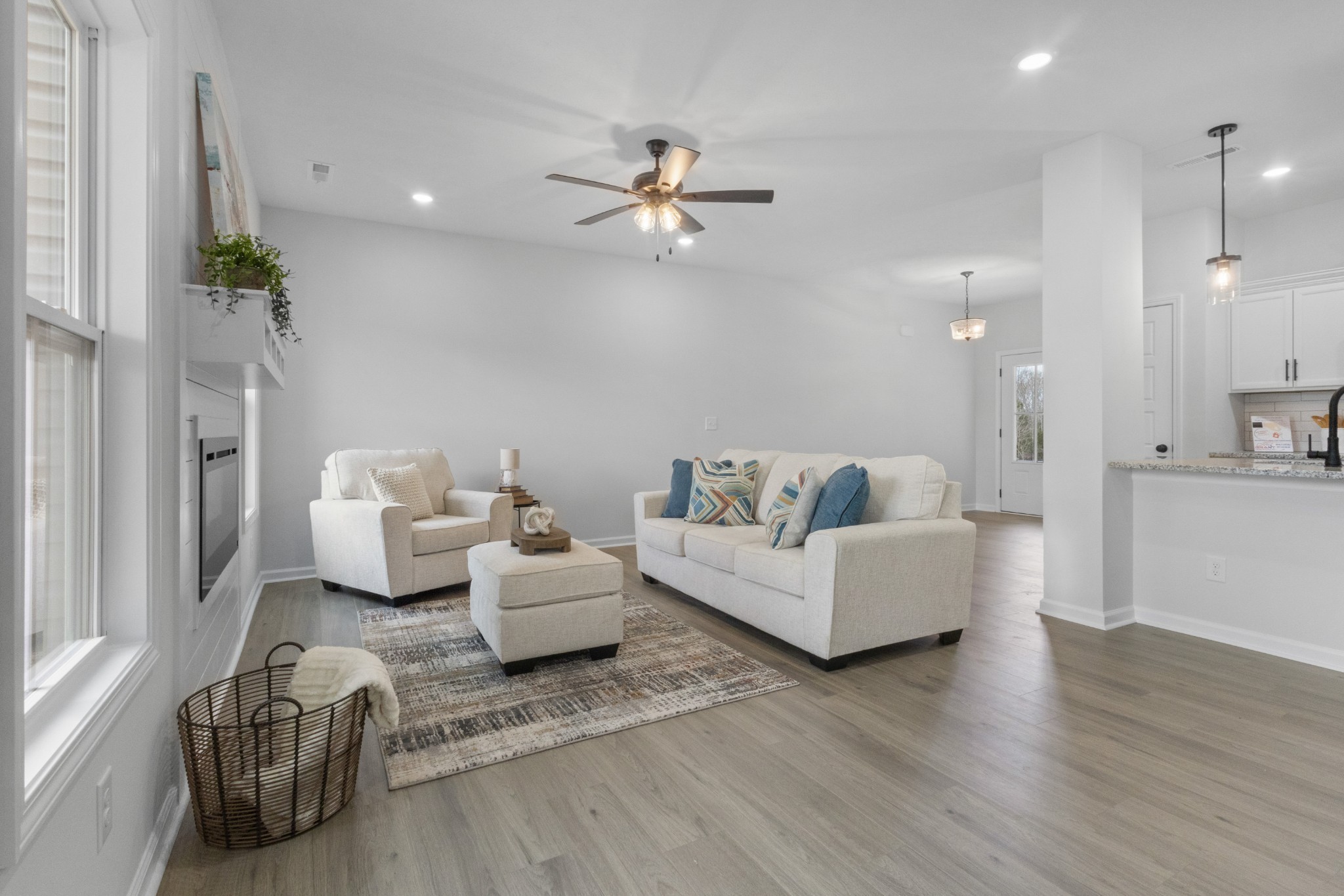 1192 Boulder Pass Road Clarksville, TN 37040 - Photo 9 of 26 a living room with furniture and a wooden floor