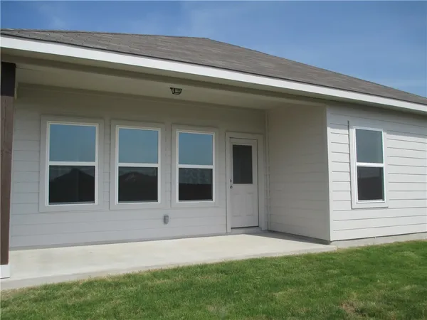 a house that has a large window