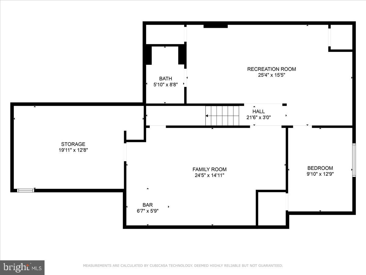 30 Abby Road Avondale, PA 19311 - Photo 36 of 36 Lower Level Floor Plan